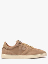 Sneakers Quadra Uit Leder Redskins Beige men QUADRA